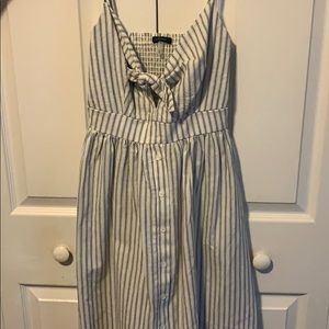 Blue and White Sundress